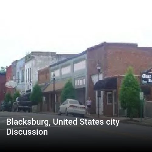 Blacksburg, United States city Discussion
