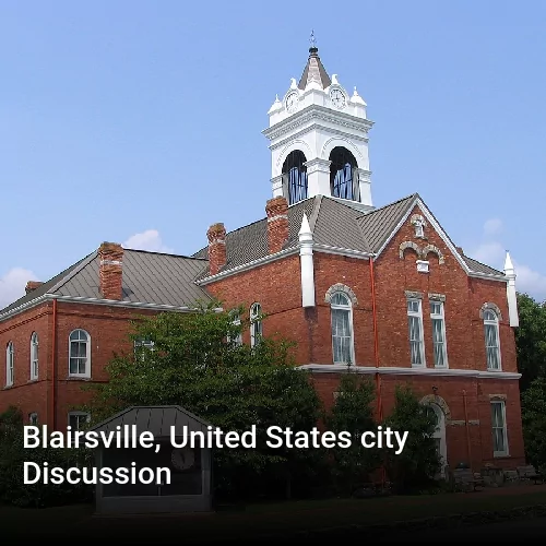 Blairsville, United States city Discussion