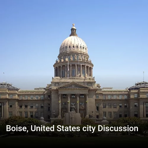 Boise, United States city Discussion