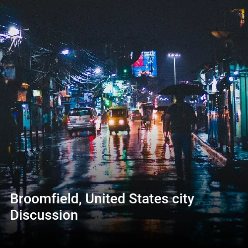Broomfield, United States city Discussion