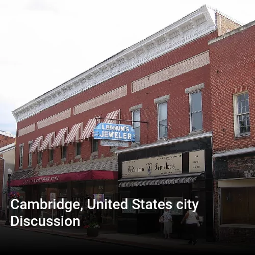 Cambridge, United States city Discussion