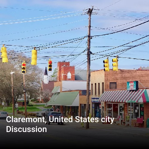 Claremont, United States city Discussion