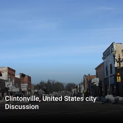 Clintonville, United States city Discussion