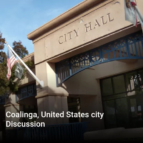 Coalinga, United States city Discussion