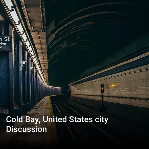 Cold Bay, United States city Discussion