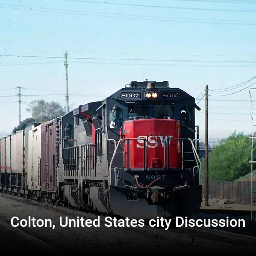 Colton, United States city Discussion