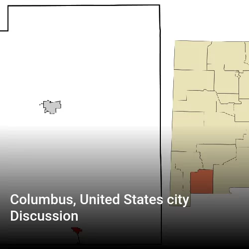 Columbus, United States city Discussion