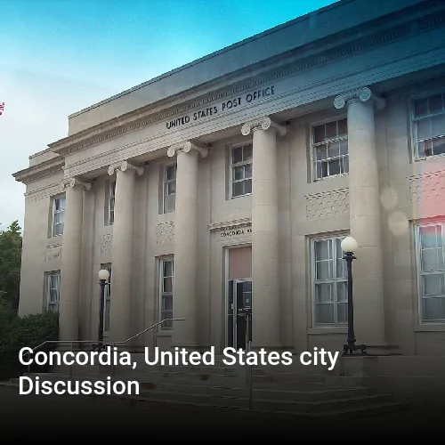 Concordia, United States city Discussion