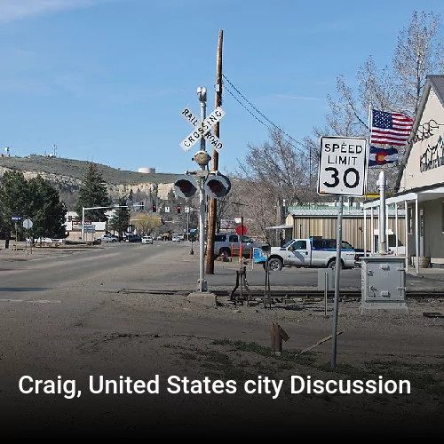 Craig, United States city Discussion