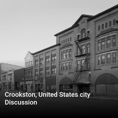 Crookston, United States city Discussion
