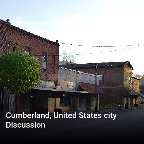 Cumberland, United States city Discussion