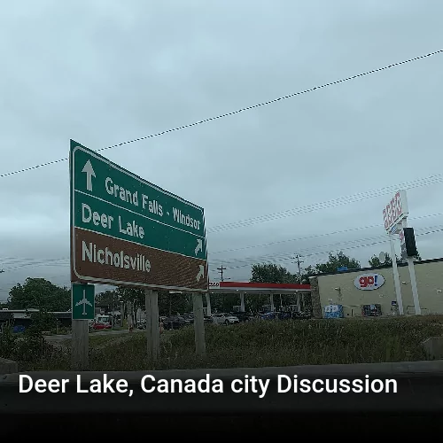 Deer Lake, Canada city Discussion