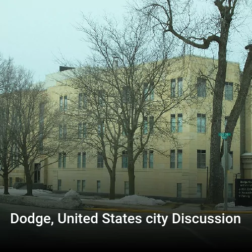Dodge, United States city Discussion