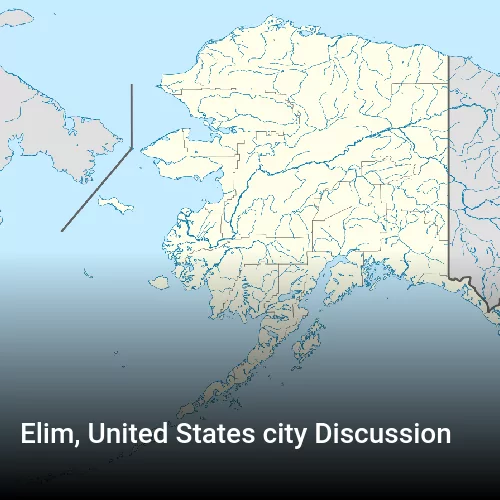 Elim, United States city Discussion