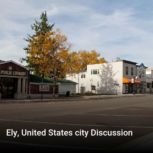 Ely, United States city Discussion
