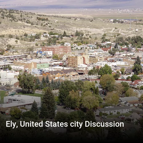 Ely, United States city Discussion