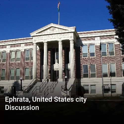 Ephrata, United States city Discussion