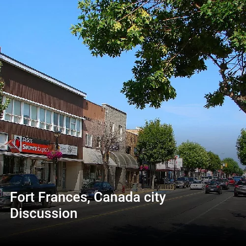 Fort Frances, Canada city Discussion