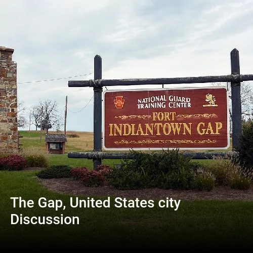The Gap, United States city Discussion