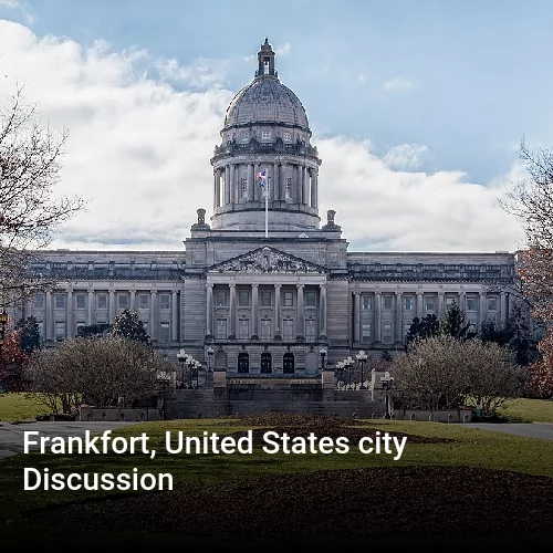 Frankfort, United States city Discussion
