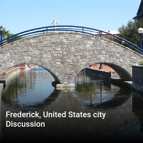 Frederick, United States city Discussion