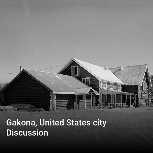 Gakona, United States city Discussion