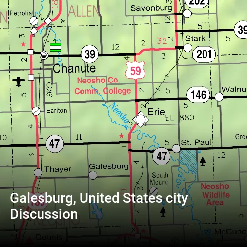 Galesburg, United States city Discussion