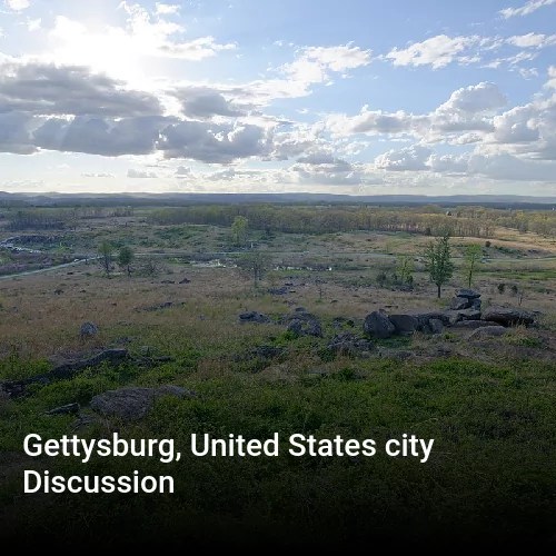 Gettysburg, United States city Discussion