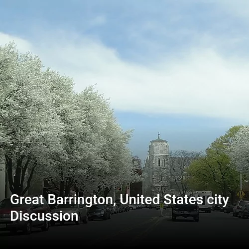 Great Barrington, United States city Discussion