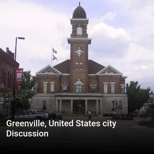 Greenville, United States city Discussion