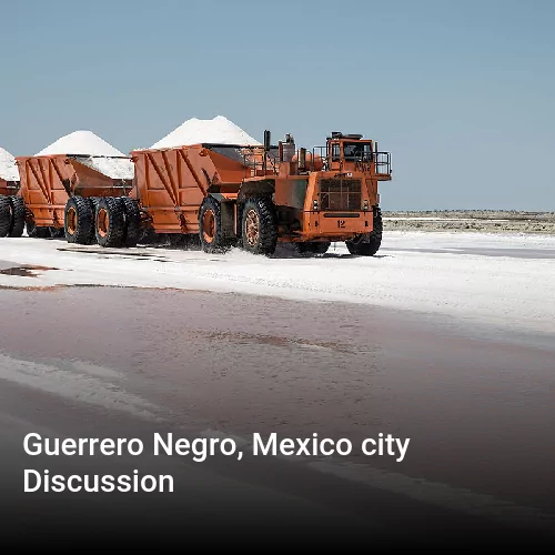 Guerrero Negro, Mexico city Discussion