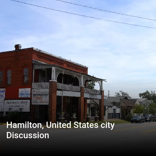 Hamilton, United States city Discussion