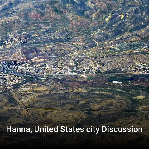 Hanna, United States city Discussion