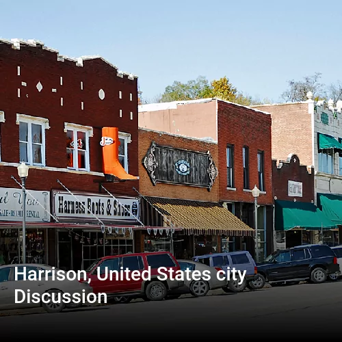 Harrison, United States city Discussion