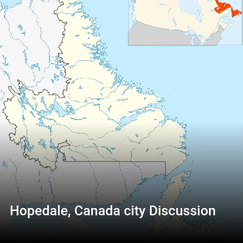 Hopedale, Canada city Discussion