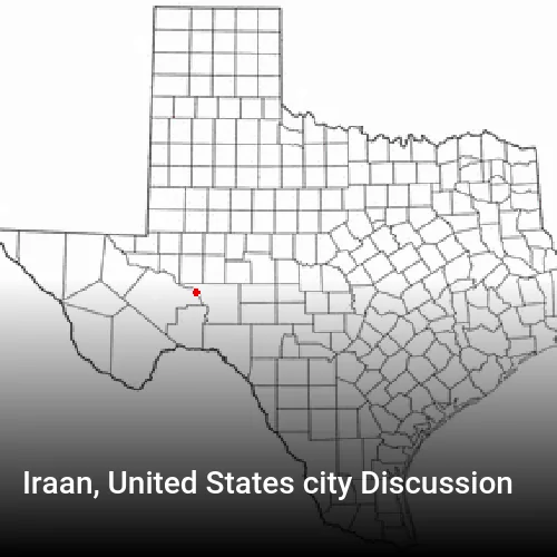Iraan, United States city Discussion
