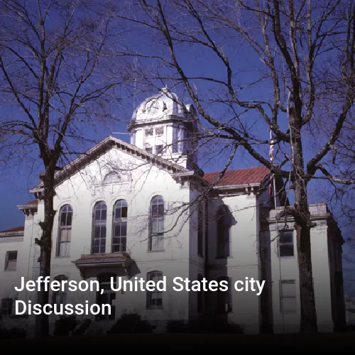 Jefferson, United States city Discussion
