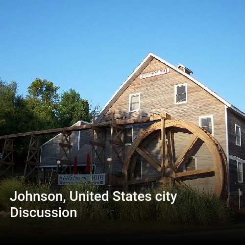 Johnson, United States city Discussion