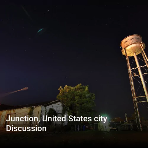 Junction, United States city Discussion