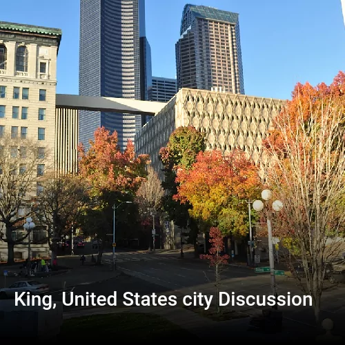 King, United States city Discussion