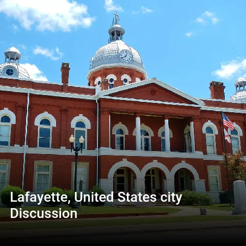 Lafayette, United States city Discussion