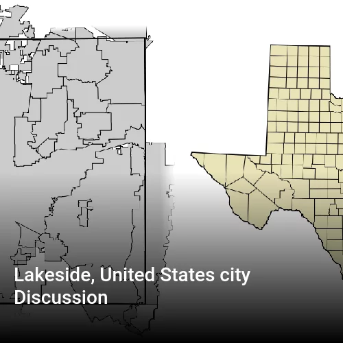 Lakeside, United States city Discussion