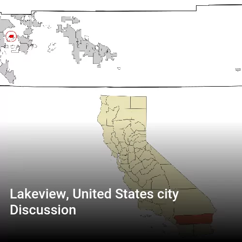 Lakeview, United States city Discussion