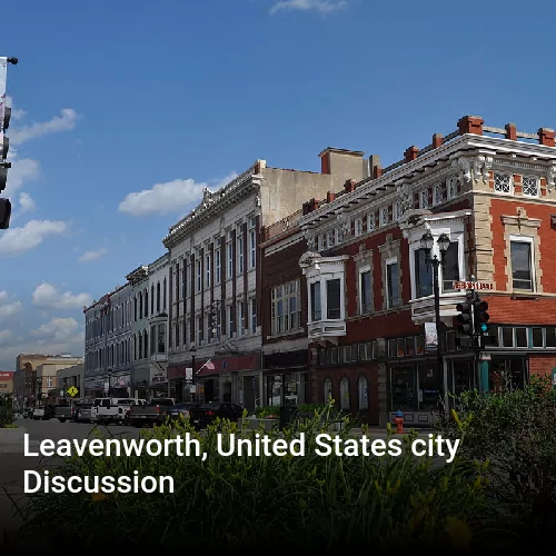 Leavenworth, United States city Discussion