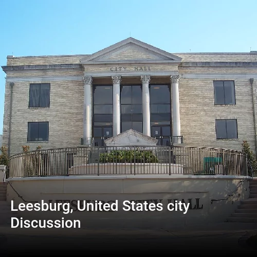 Leesburg, United States city Discussion