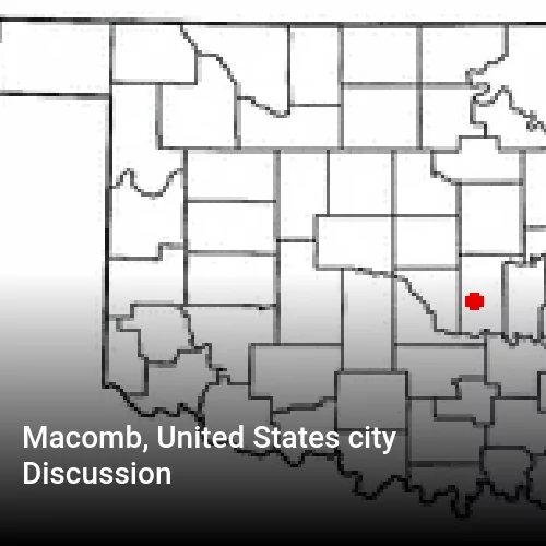 Macomb, United States city Discussion
