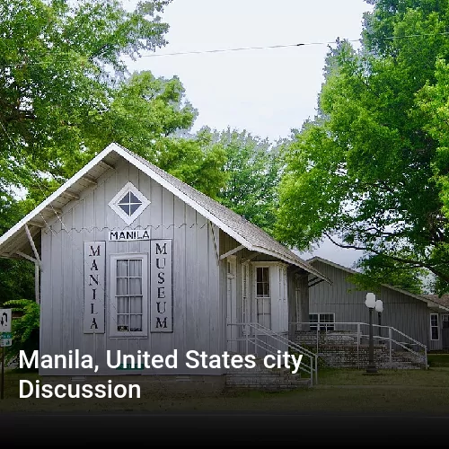 Manila, United States city Discussion