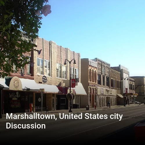 Marshalltown, United States city Discussion