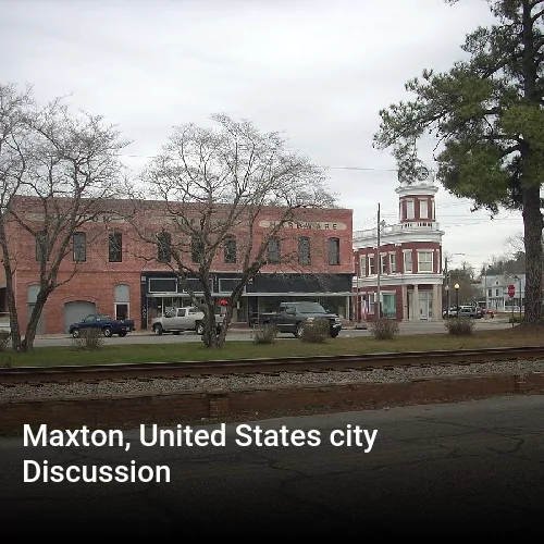 Maxton, United States city Discussion