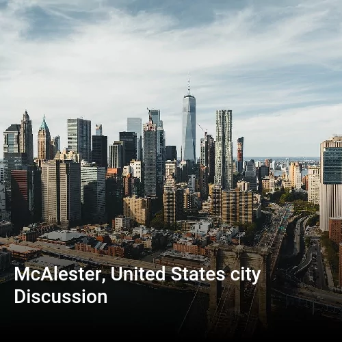 McAlester, United States city Discussion